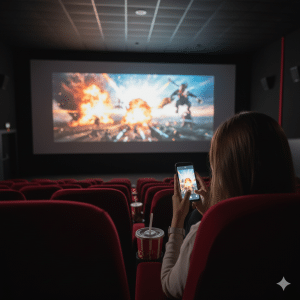 Unalmas filmek helyett online telefon nyomkodás